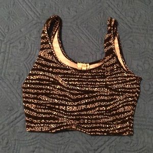 🔲Abstract Crop Top🔳